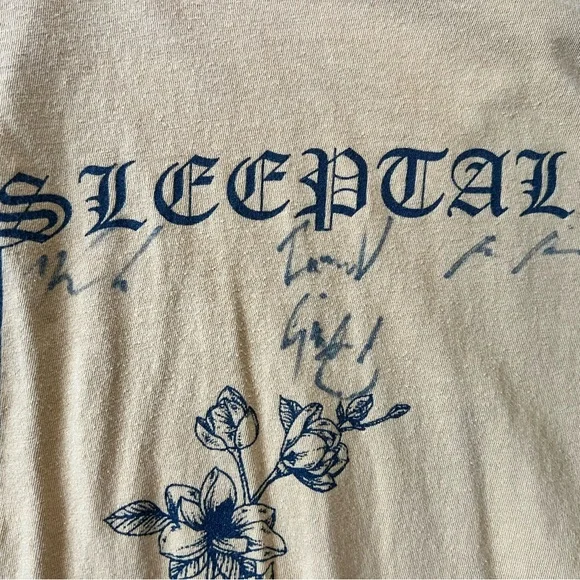 Signed Dayseeker Sleeptalk T-Shirt - Picture 2 of 3